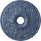 Ekena Millwork Ashley Ceiling Medallion (Fits Canopies up to 4 3/4"), 23 7/8"OD x 4"ID x 2 1/8"P, Americana Crackle CM23ASAMC - alternate 1